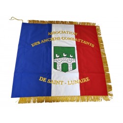 Drapeau de l'Assocation des Anciens combattants de Saint-Lunaire