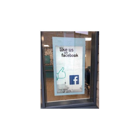 ECRAN VITRINE SUSPENDU ULTRA SLIM RECTO-VERSO