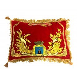 Coussin brodé personnalisable