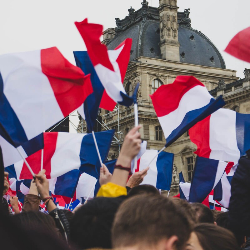 Drapeaux de supporters